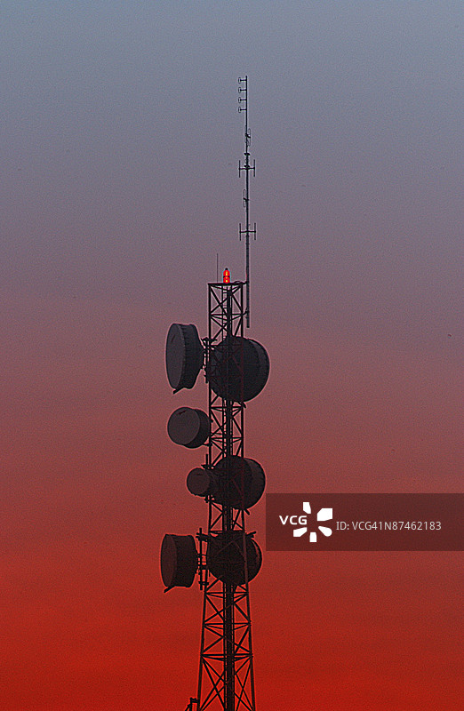无线电塔图片素材
