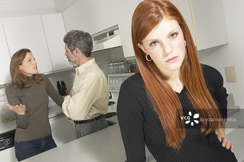 家庭矛盾图片素材