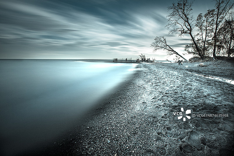 Point Pelee国家公园冬季景色图片素材