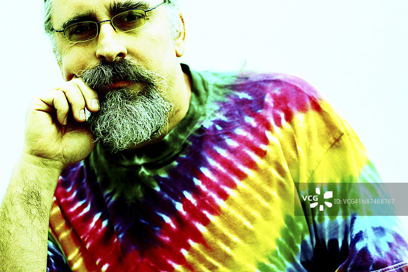 嬉皮士男士图片素材