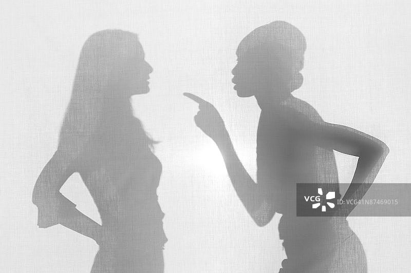 女人轮廓图片素材