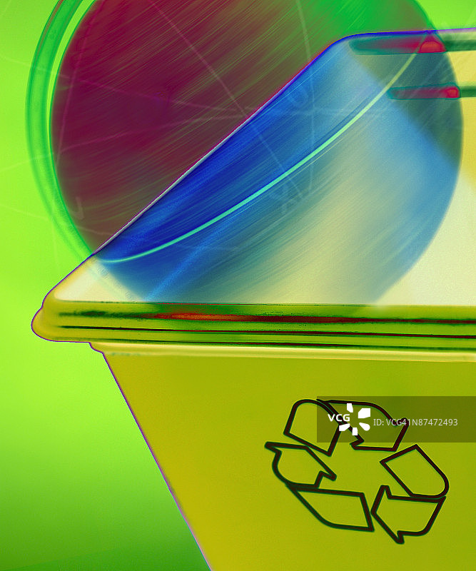 垃圾回收概念图片素材