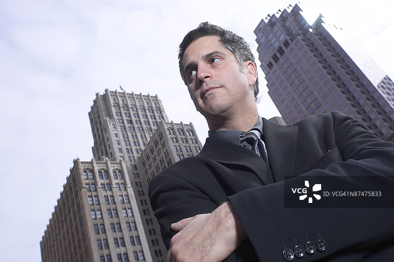 自信的商人图片素材