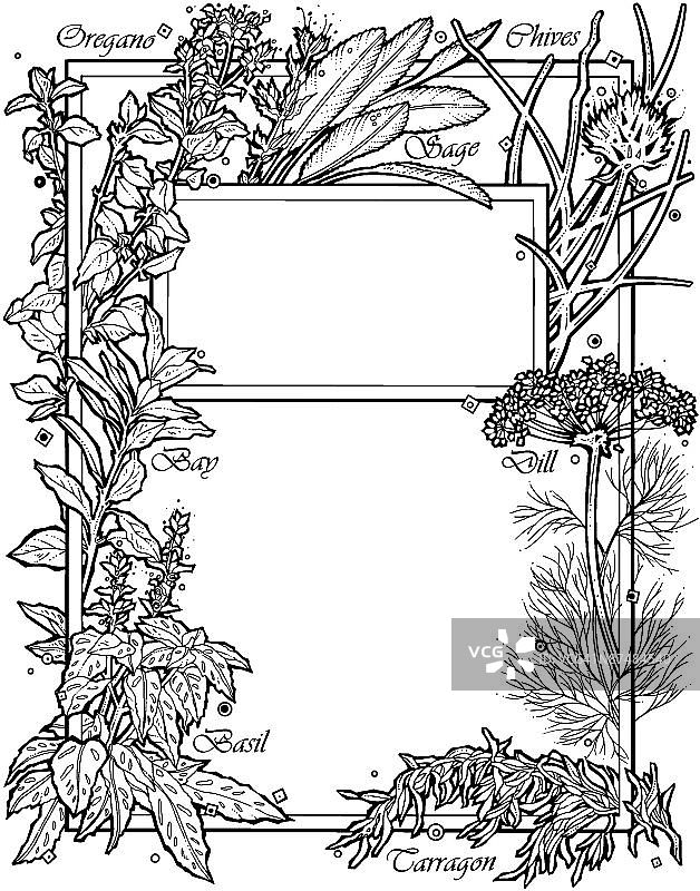 在植物上的人图片素材