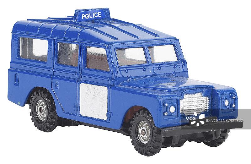 白色背景下的玩具特写镜头图片素材