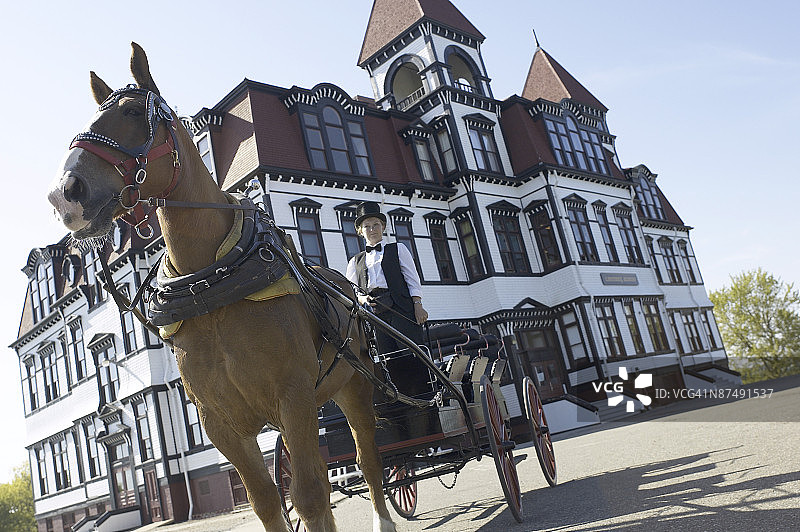 老式马车图片素材