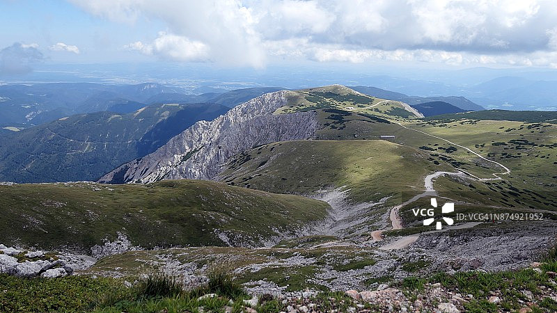 阿尔卑斯山脉的施尼贝格图片素材