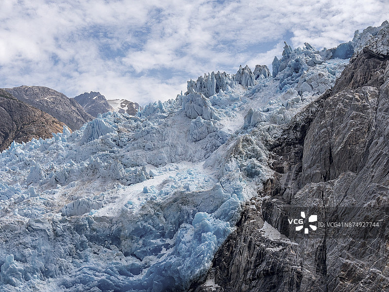 索耶冰川 - 阿拉斯加2图片素材