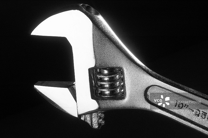 扳手特写图片素材