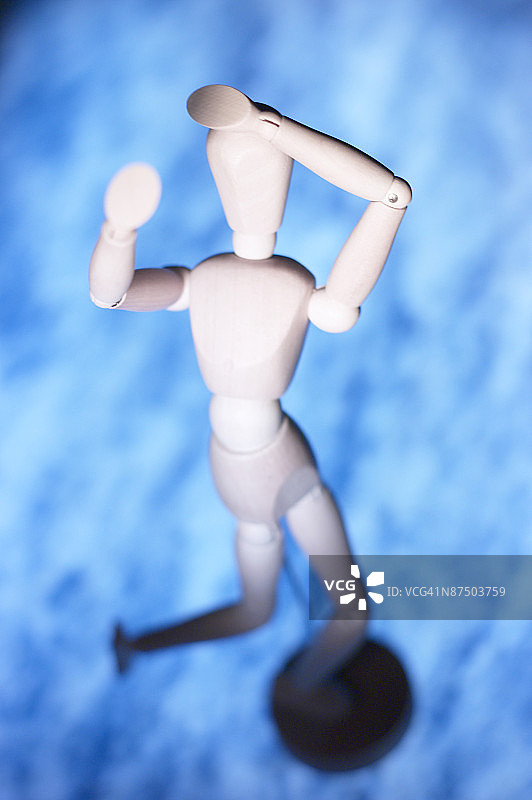 可摆姿势的艺术家模型图片素材