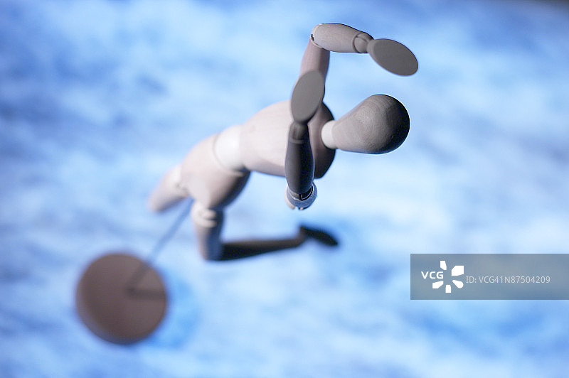 可摆姿势的艺术家人体模型图片素材