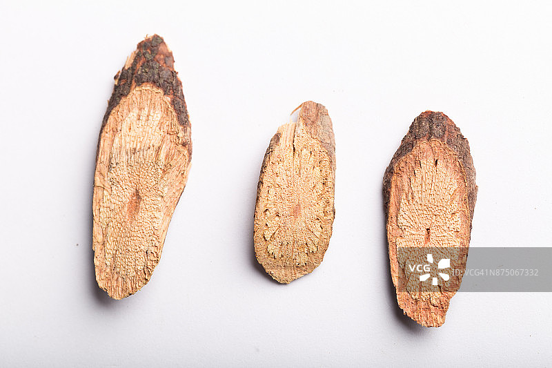 中药 何首乌 studio shot图片素材