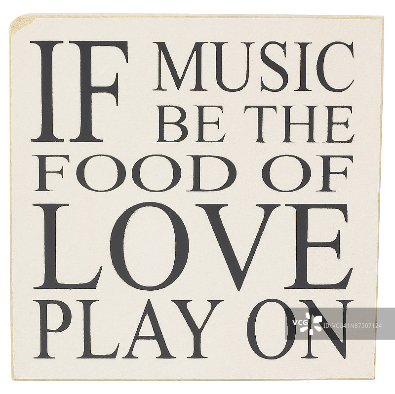 带有莎士比亚引言的标志图片素材