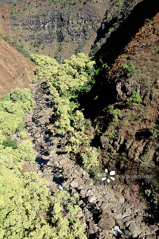 河流峡谷图片素材