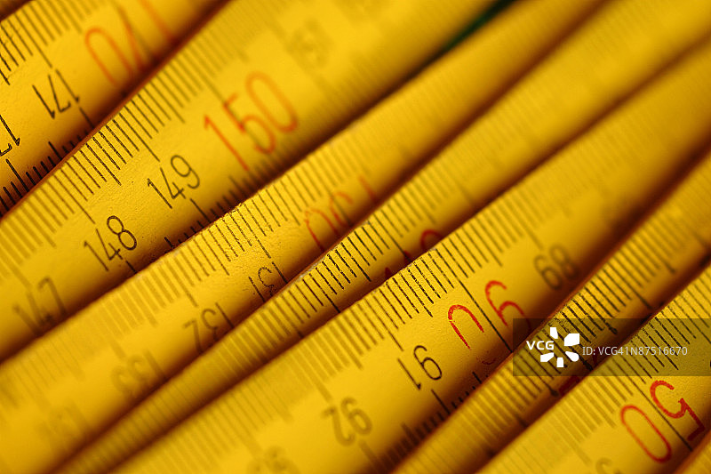 公制尺子特写图片素材