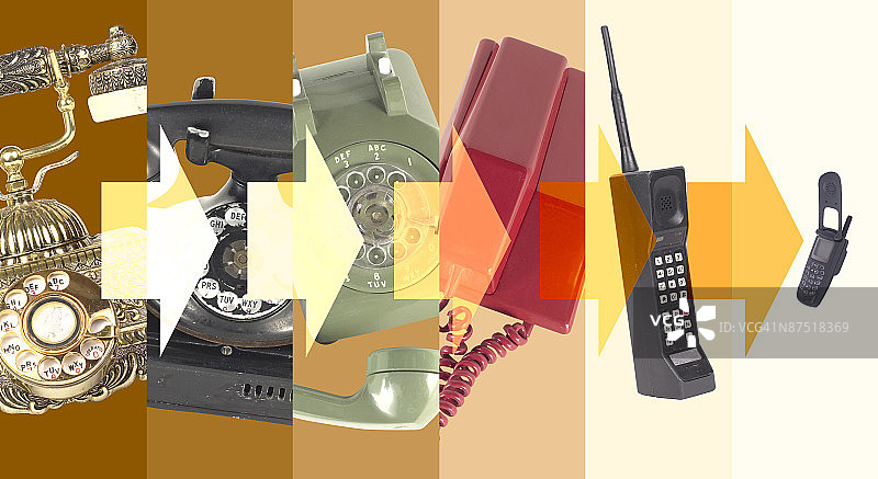 通信技术发展图片素材