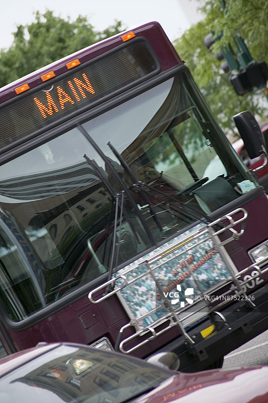 城市公共汽车图片素材