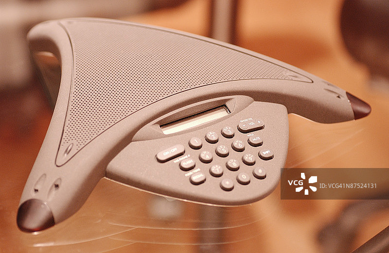 用于电话会议的扬声器图片素材