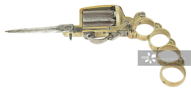 白色背景上的安全摄像机特写镜头图片素材