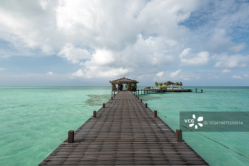 马尔代夫度假胜地图片素材