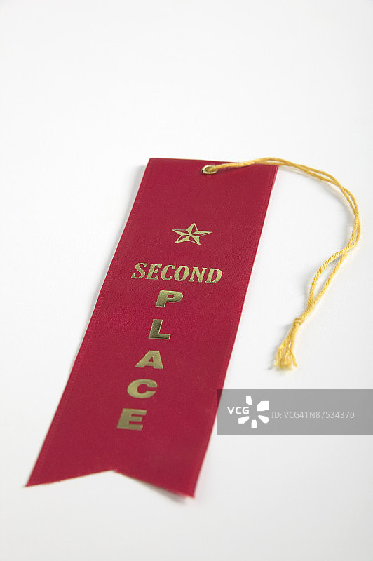第二名丝带图片素材