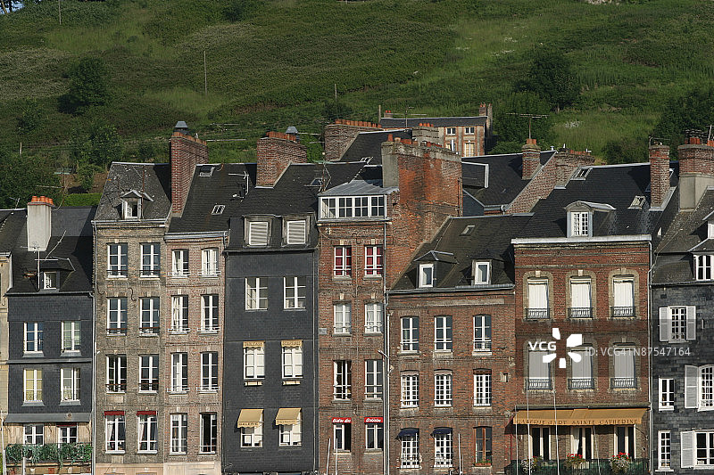 欧洲的一排房屋图片素材