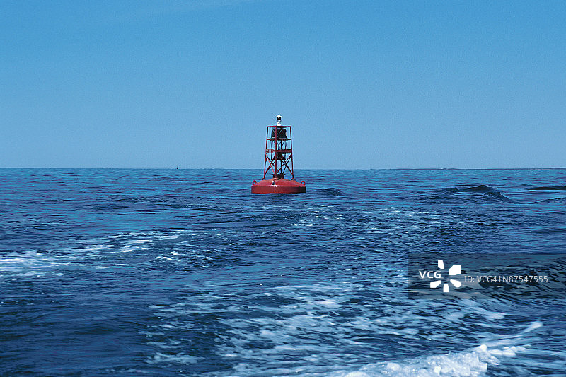 海洋和浮标图片素材