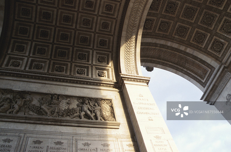 凯旋门细节图片素材