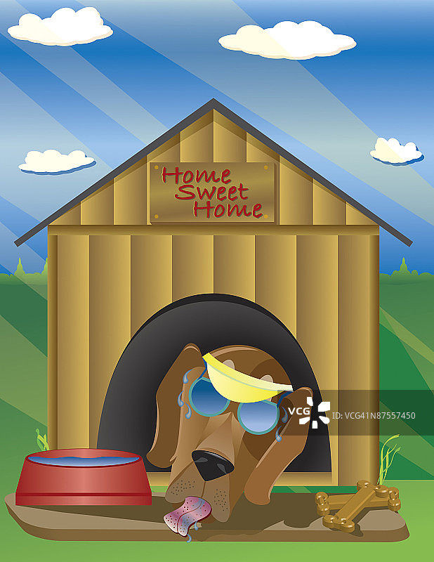 带着狗的人图片素材