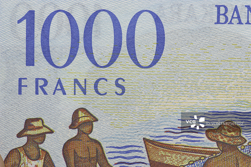 一千法郎图片素材