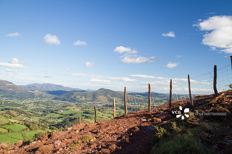 美好一天，比利牛斯山脉壮丽景色图片素材