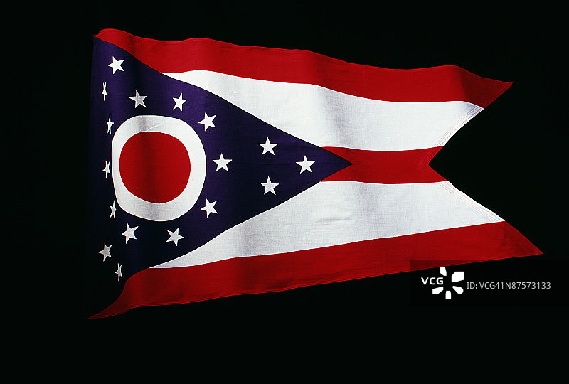 俄亥俄州州旗图片素材