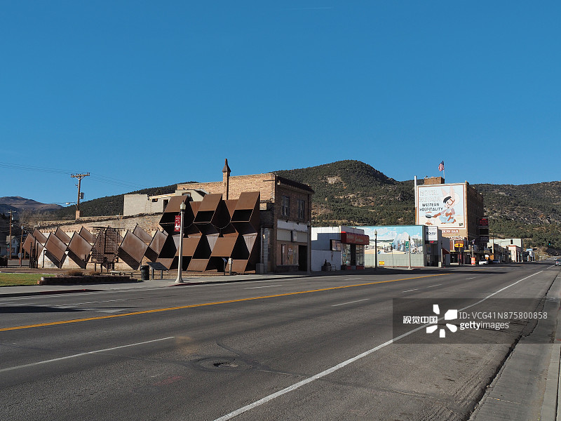 内华达州伊利文艺复兴协会雕塑公园图片素材