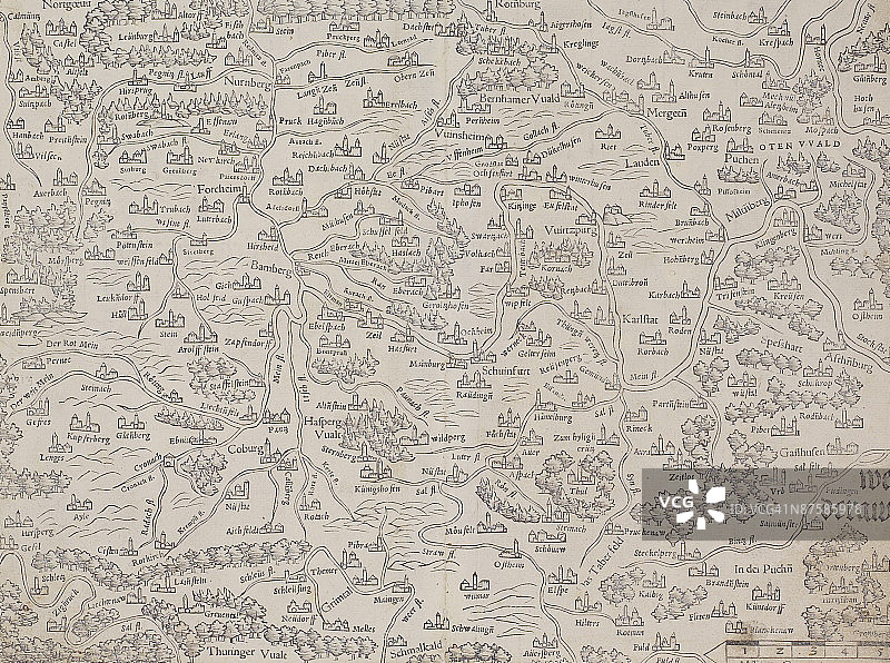 古董地图图片素材