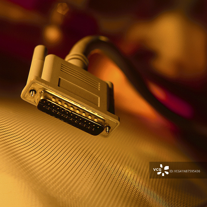 电脑电源线图片素材