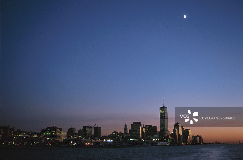 纽约市天际线图片素材