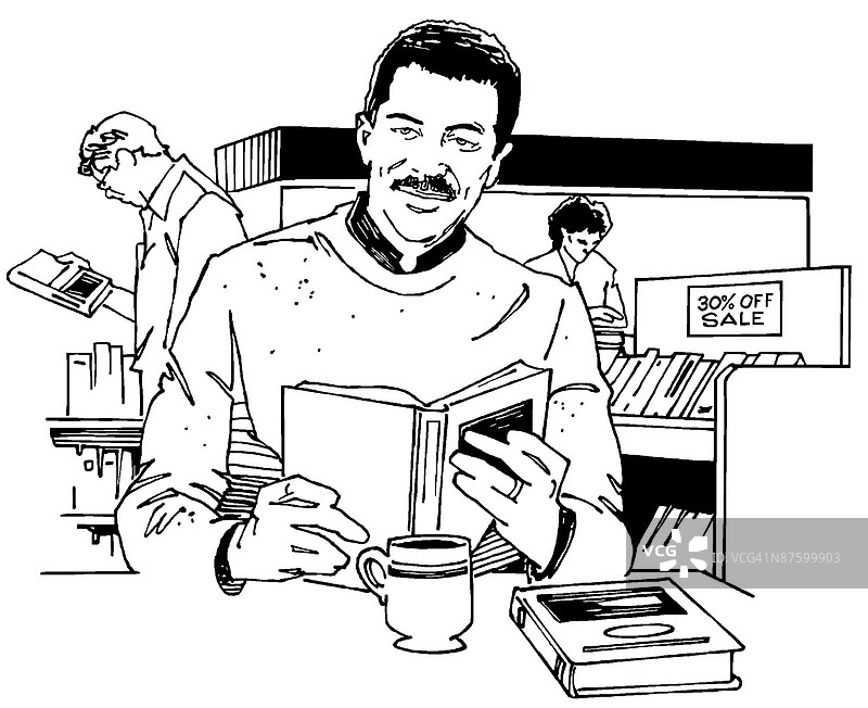 液体图书馆图片素材