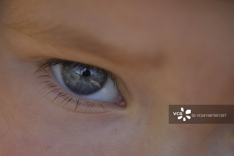 孩子的眼睛图片素材