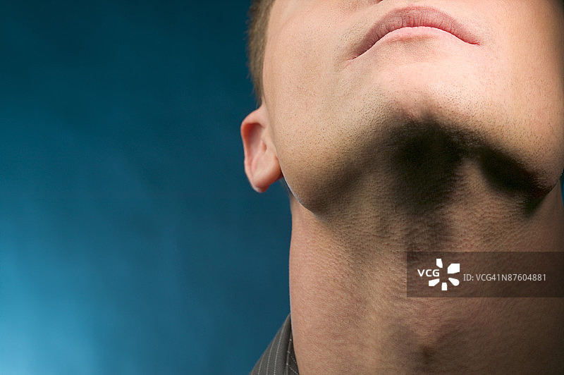 男人的下巴图片素材