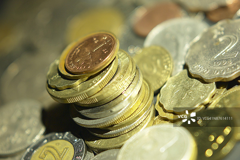 国际硬币图片素材