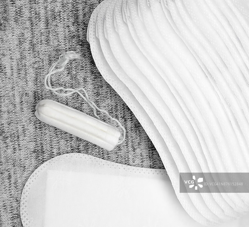 女性卫生用品精选图片素材