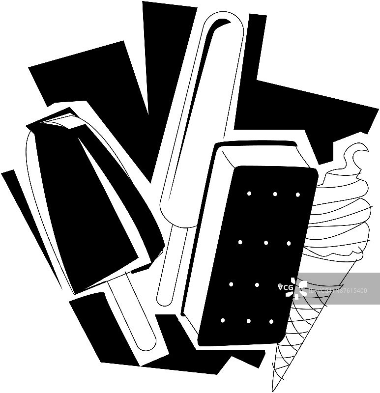 白色背景下的空盒子图片素材