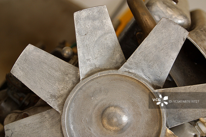 金属风扇特写图片素材