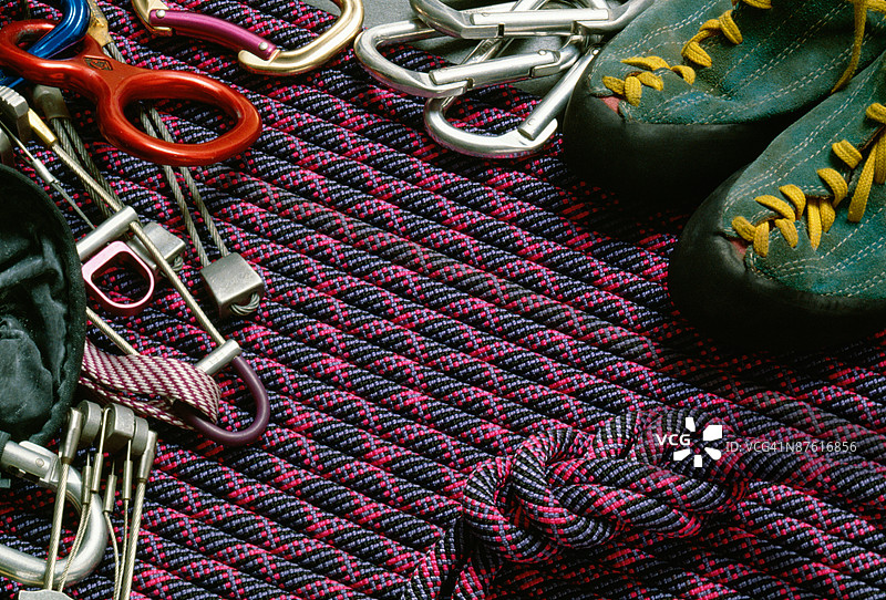 攀岩装备图片素材