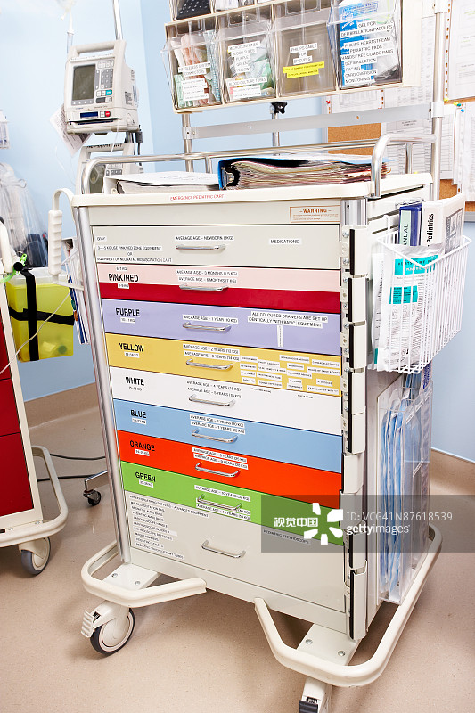 医院病房内的医疗用品图片素材
