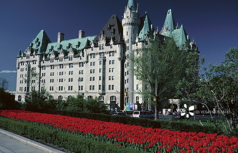 加拿大安大略省渥太华劳里埃城堡酒店图片素材