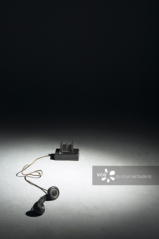 聚焦古董电话图片素材