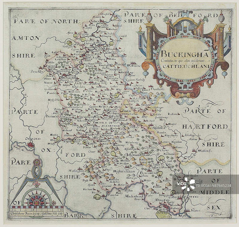 白金汉地图图片素材