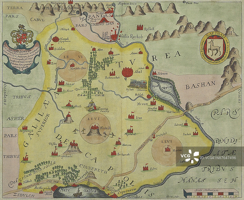 圣地古地图图片素材