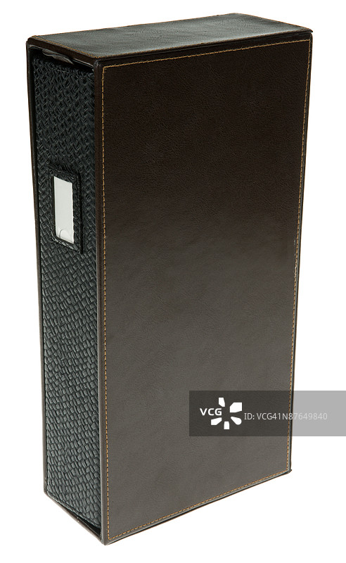 皮革封套中的活页夹图片素材